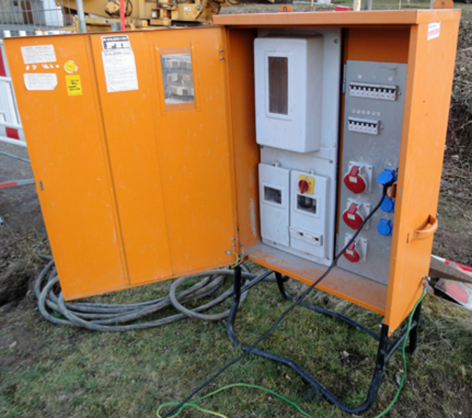 Baustromkasten bei Informations & Elektrotechnik Schmidt in Muldestausee OT Schlaitz