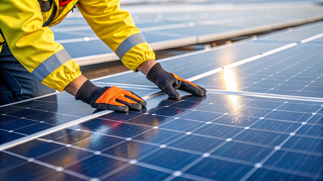 PV-Anlagen bei Informations & Elektrotechnik Schmidt in Muldestausee OT Schlaitz