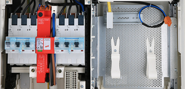 Hausanschluss, Zähler und Unterverteiler bei Informations & Elektrotechnik Schmidt in Muldestausee OT Schlaitz